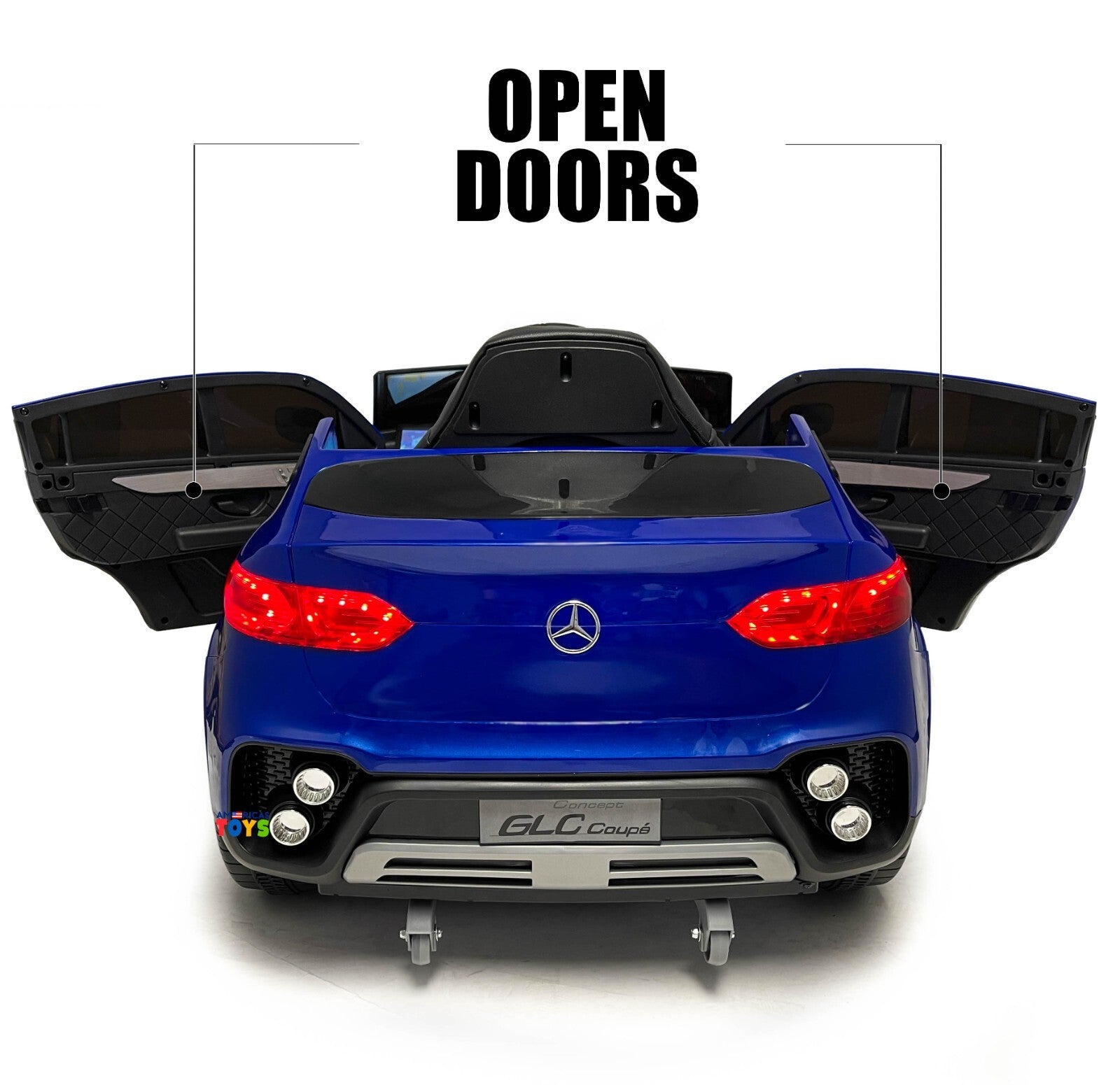 12V Electric Kids R/C Car with MP4 Screen Licensed Mercedes-Benz in Multiple Colors Trend Times 3