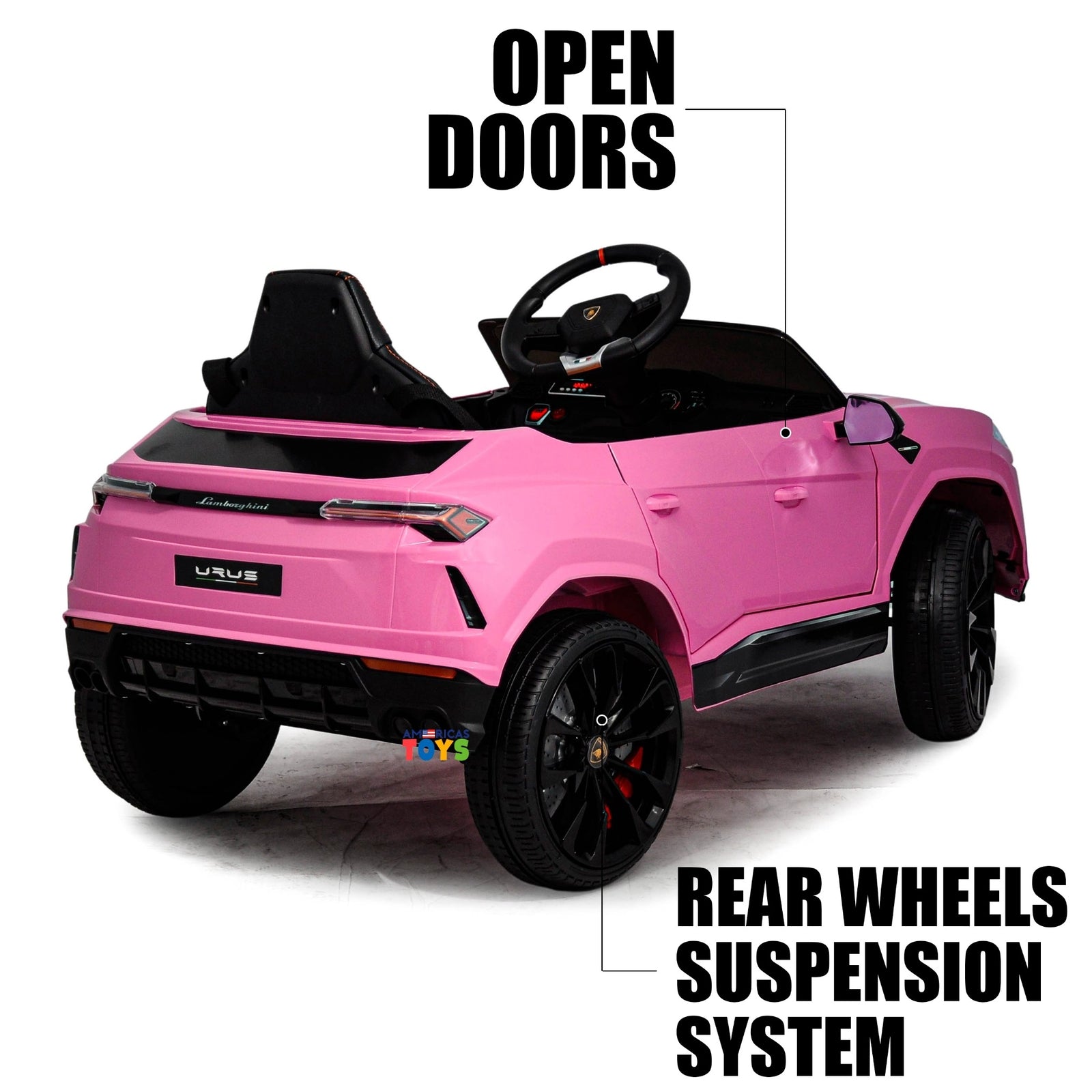12V Electric Kids Ride-On RC Car with MP3 Licensed Lamborghini Design in Multiple Colors Trend Times 11