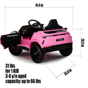12V Electric Kids Ride-On RC Car with MP3 Licensed Lamborghini Design in Multiple Colors Trend Times 13