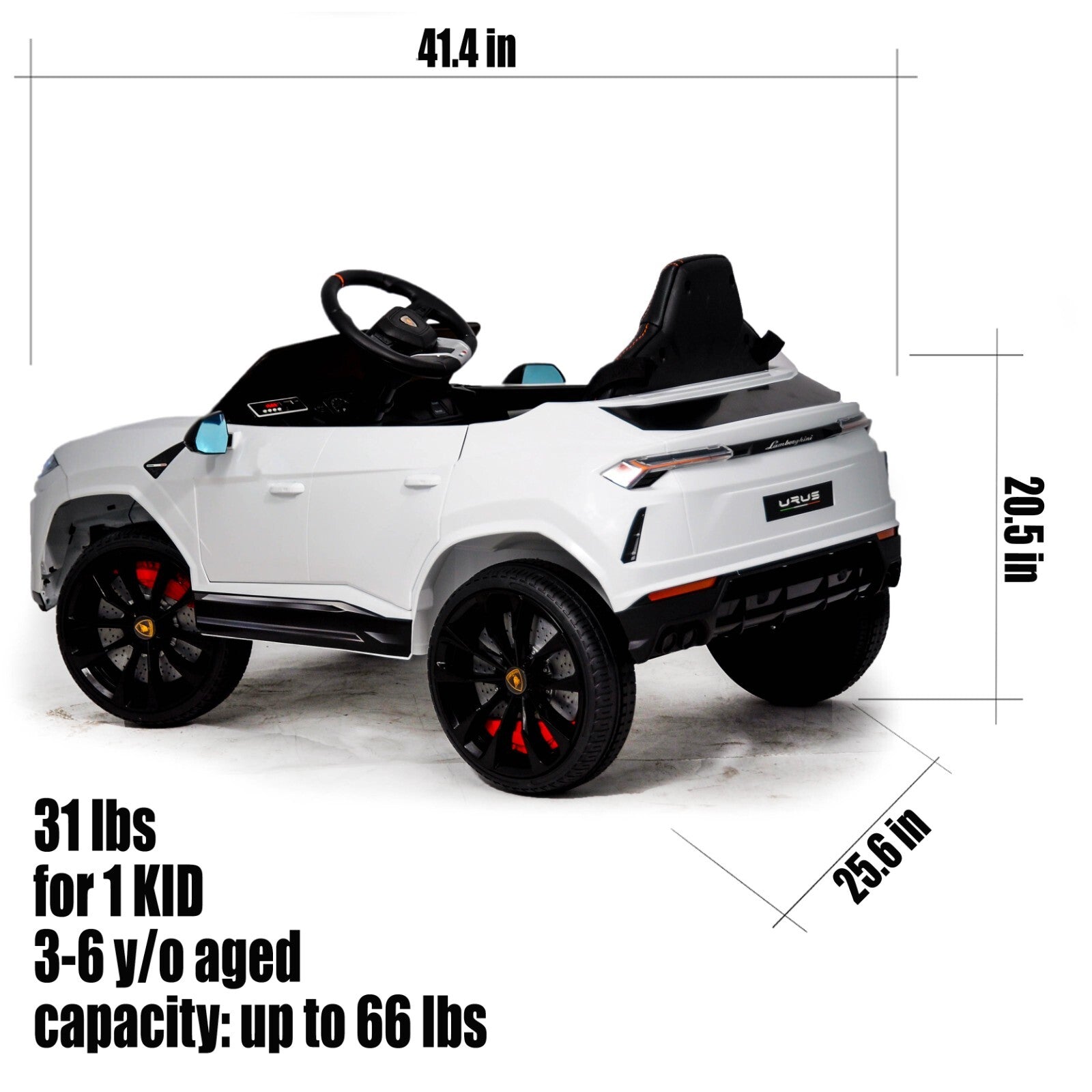 12V Electric Kids Ride-On RC Car with MP3 Licensed Lamborghini Design in Multiple Colors Trend Times 5