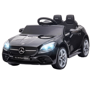 12V Electric Ride-On Car for Kids with Parental Remote Control, Dual Motors, Music, and Lights in Black Trend Times 3