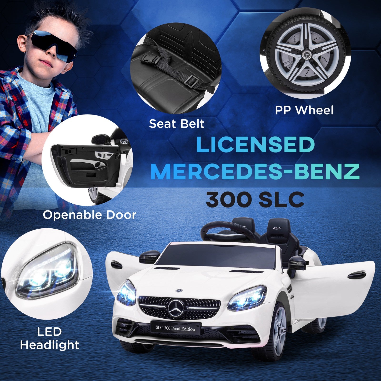 12V Electric Kids Car with Parental Remote Control, Dual Motors, Music, and Lights Trend Times 6
