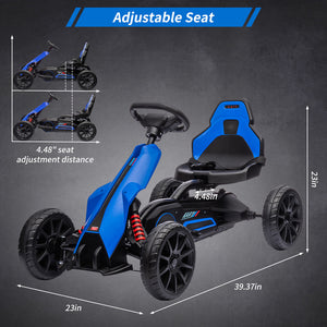 12V Electric Drift Kart for Kids with 35W Motor and Adjustable Speed for Ages 3-6 Trend Times 9