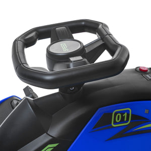 12V Electric Drifting Go-Kart with Slow Start, Music, and Lights in Blue Trend Times 10
