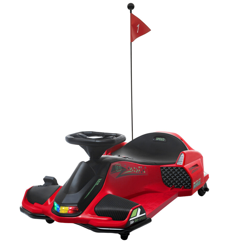 12V Electric Go-Kart Ride-On Toy with 5 MPH Drifting Speed for Kids 8-12 Years Outdoor Use Trend Times 9