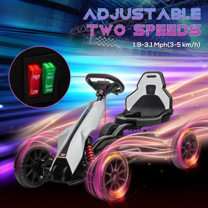 12V Electric Kids Go-Kart with Adjustable Speed and Music Trend Times 5