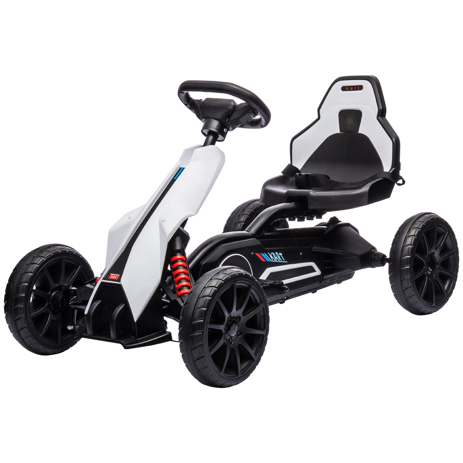 12V Electric Ride-On Go-Kart for Kids Ages 3-8, Boys and Girls, 3.1 MPH Speed Trend Times 0