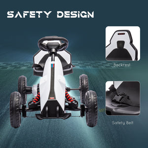 12V Electric Ride-On Go-Kart for Kids Ages 3-8, Boys and Girls, 3.1 MPH Speed Trend Times 5