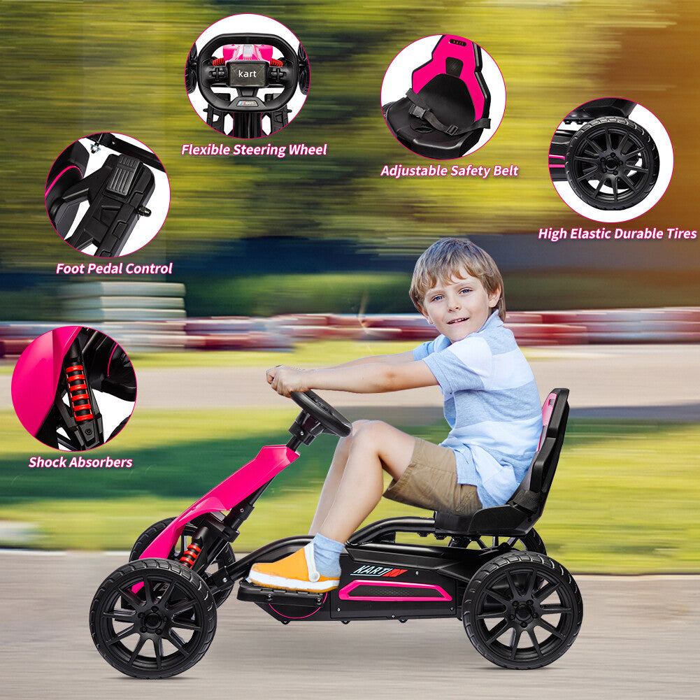 12V Electric Drift Go-Kart for Toddlers with 7Ah Battery and 35W Motor Trend Times 23