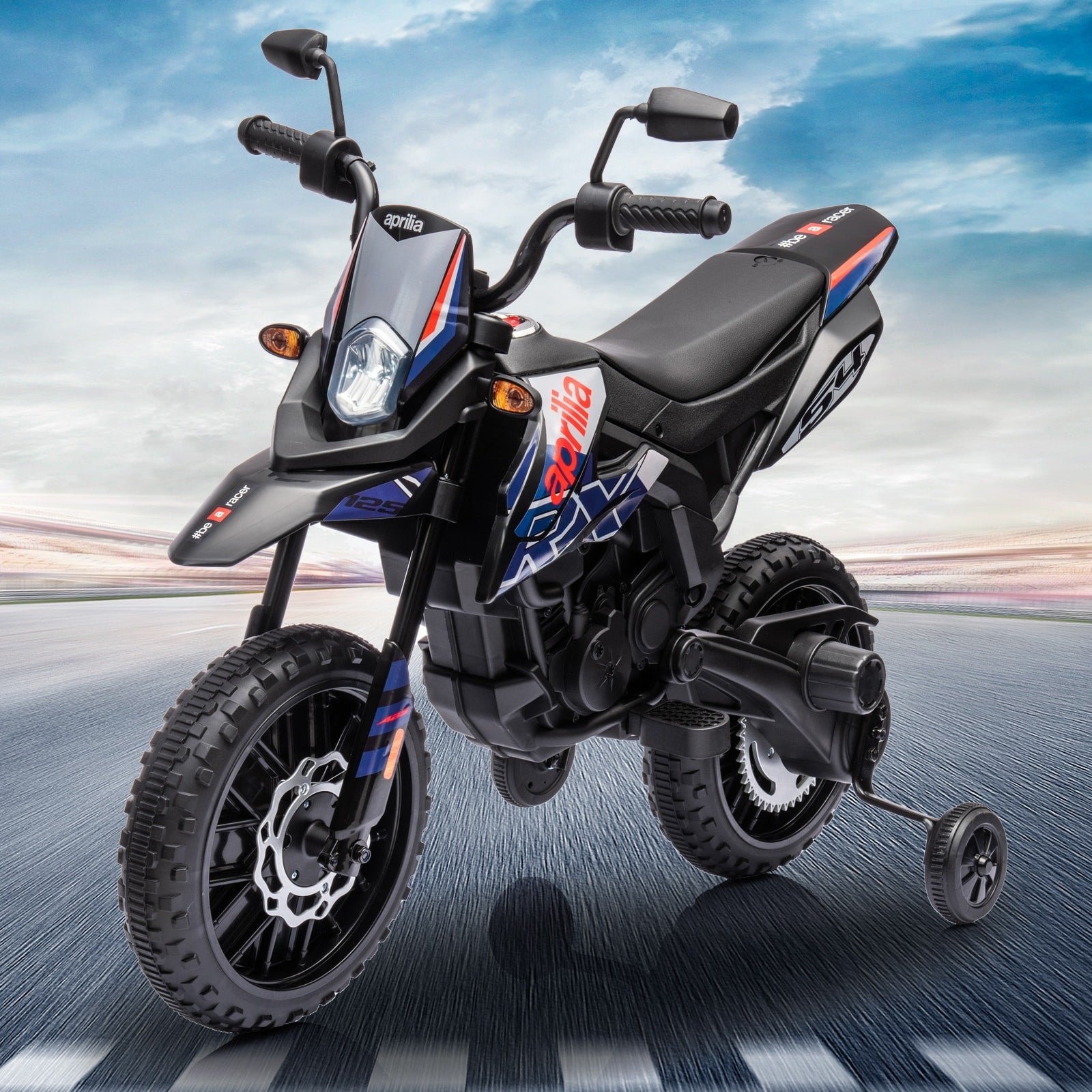12V Electric Ride-On Motorcycle for Kids Licensed Model Trend Times 0