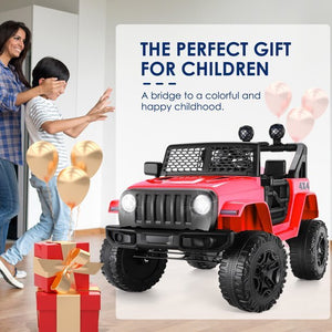 12V Electric Kids Jeep Truck Ride-On with Remote Control, Two Seats and Three Speeds Trend Times 8