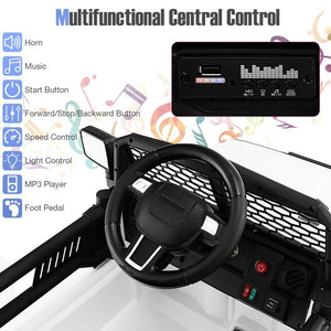 12V Electric Ride-On Truck Car Toy for Kids with Seat Belt, Music, and Remote Control Trend Times 3