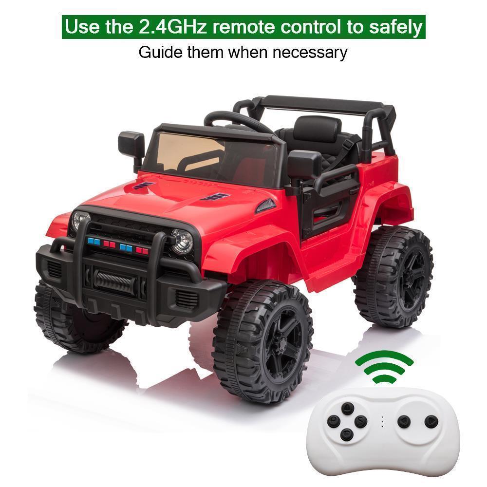 12V Electric Ride-On Truck for Kids with Seat Belt and Remote Control Trend Times Variant 0