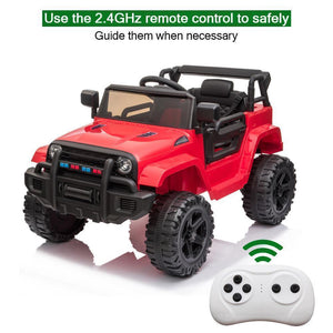 12V Electric Ride-On Truck for Kids with Seat Belt and Remote Control Trend Times Variant 0