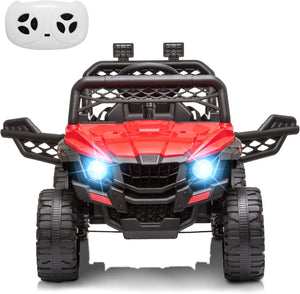 12V Electric Ride-On Truck Car Toy for Kids with Seat Belt and Remote Control Trend Times 3