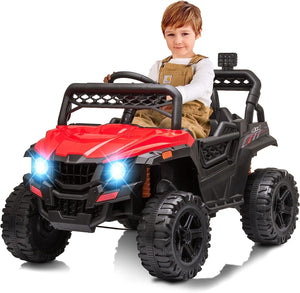 12V Electric Ride-On Truck Car Toy for Kids with Seat Belt and Remote Control Trend Times 9