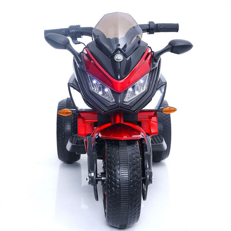 12V Electric 3-Wheel Kids Ride-On Motorcycle with Hand Controls and Lighting Wheels Trend Times 7