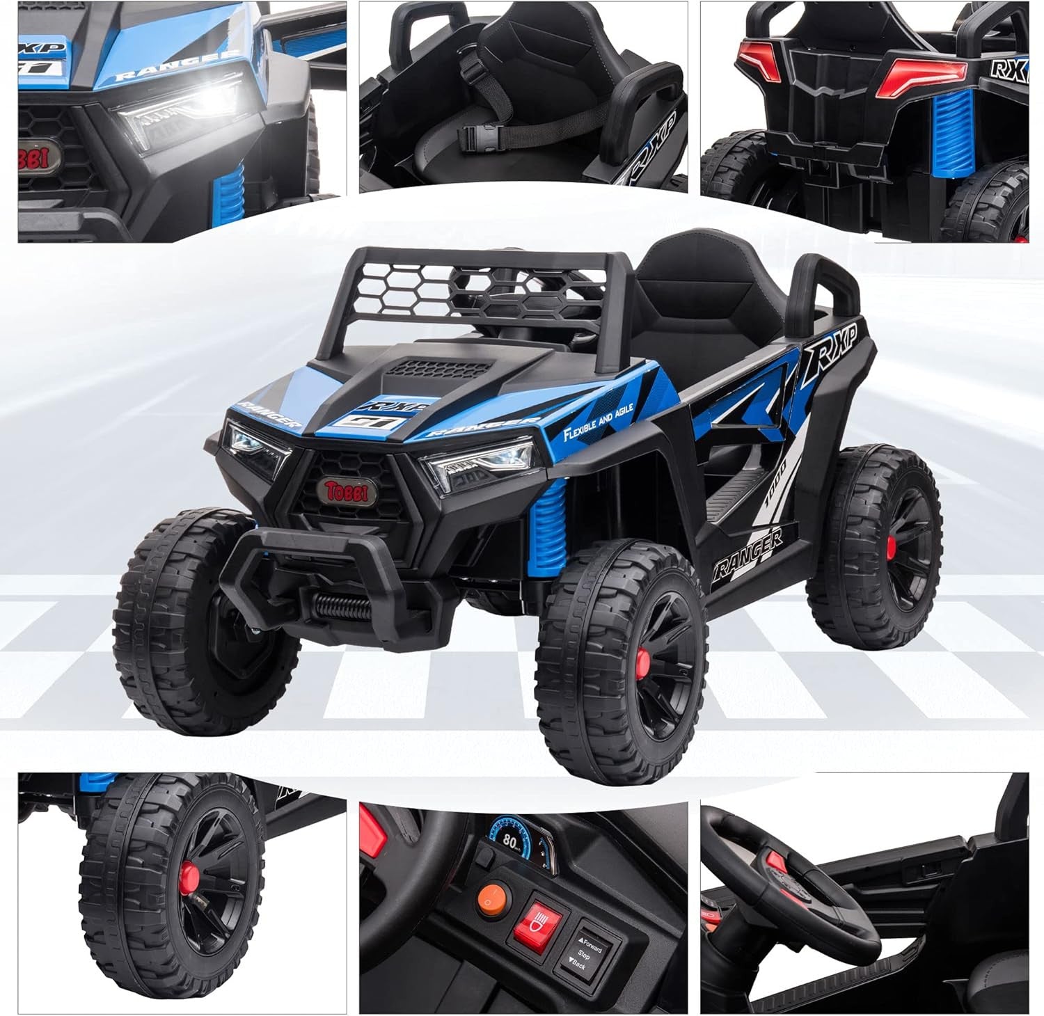 12V Electric Kids Off-Road UTV Truck with Music, Lights, and Safety Features Trend Times 5