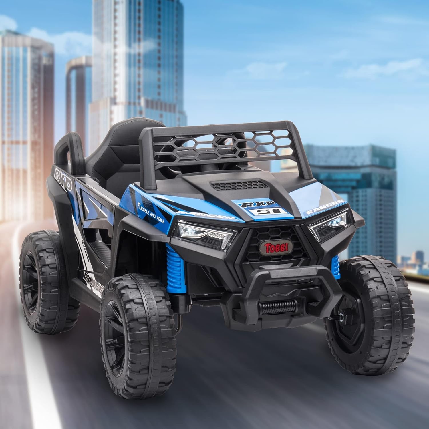 12V Electric Kids Off-Road UTV Truck with Music, Lights, and Safety Features Trend Times 8