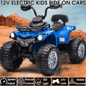 12V Electric Kids Ride-On Beach ATV Truck Toy with 2 Speeds and MP3 Battery Powered Trend Times Variant 0