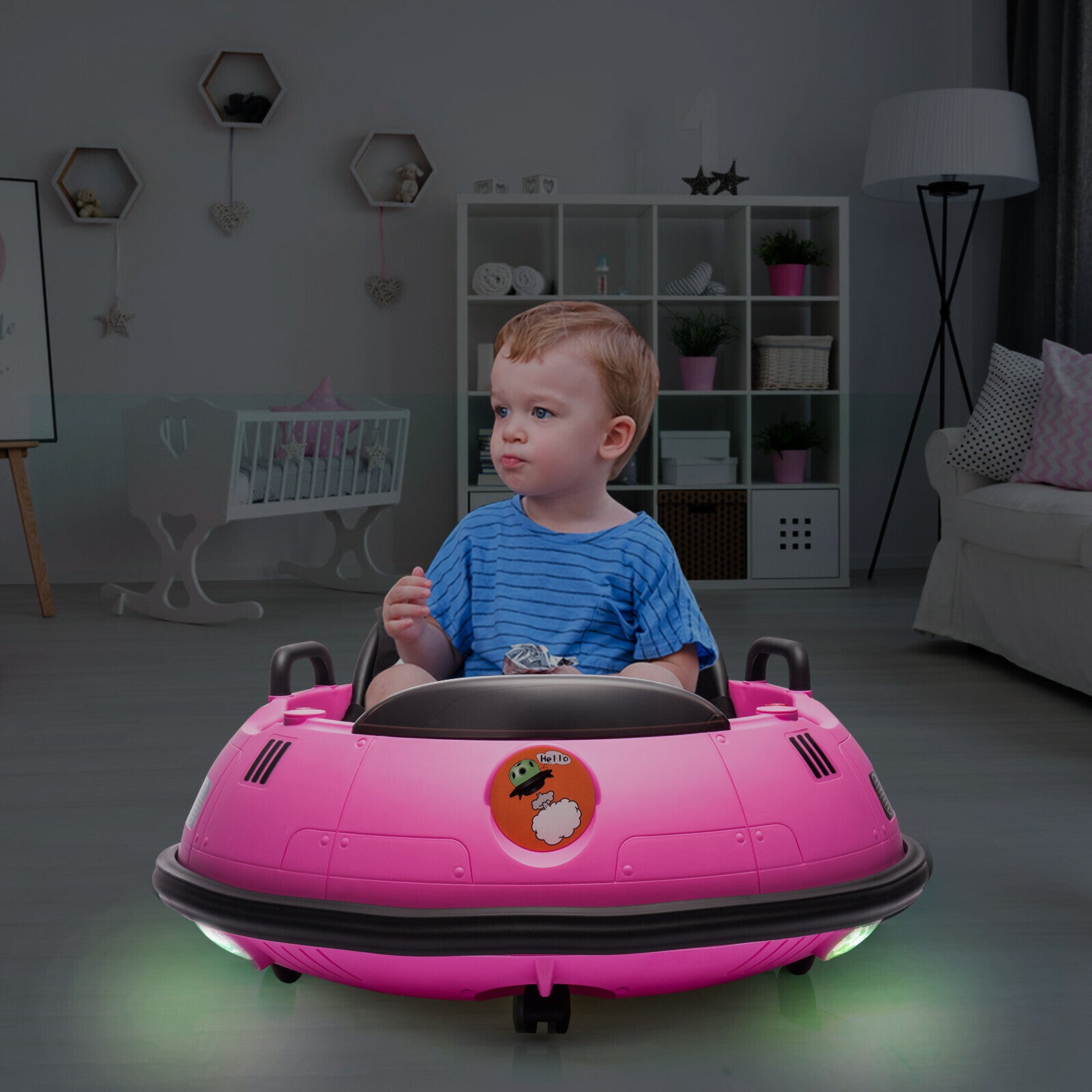 12V Electric Ride-On Bumper Car for Toddlers with Remote Control Trend Times 14