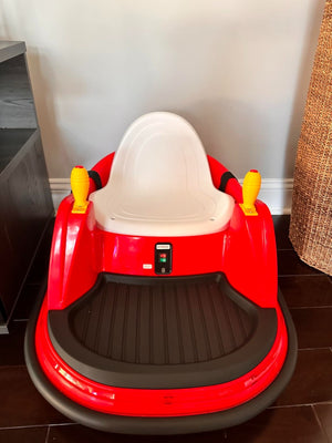 12V Electric Ride-On Bumper Car for Toddlers with Flashing Lights Trend Times 10