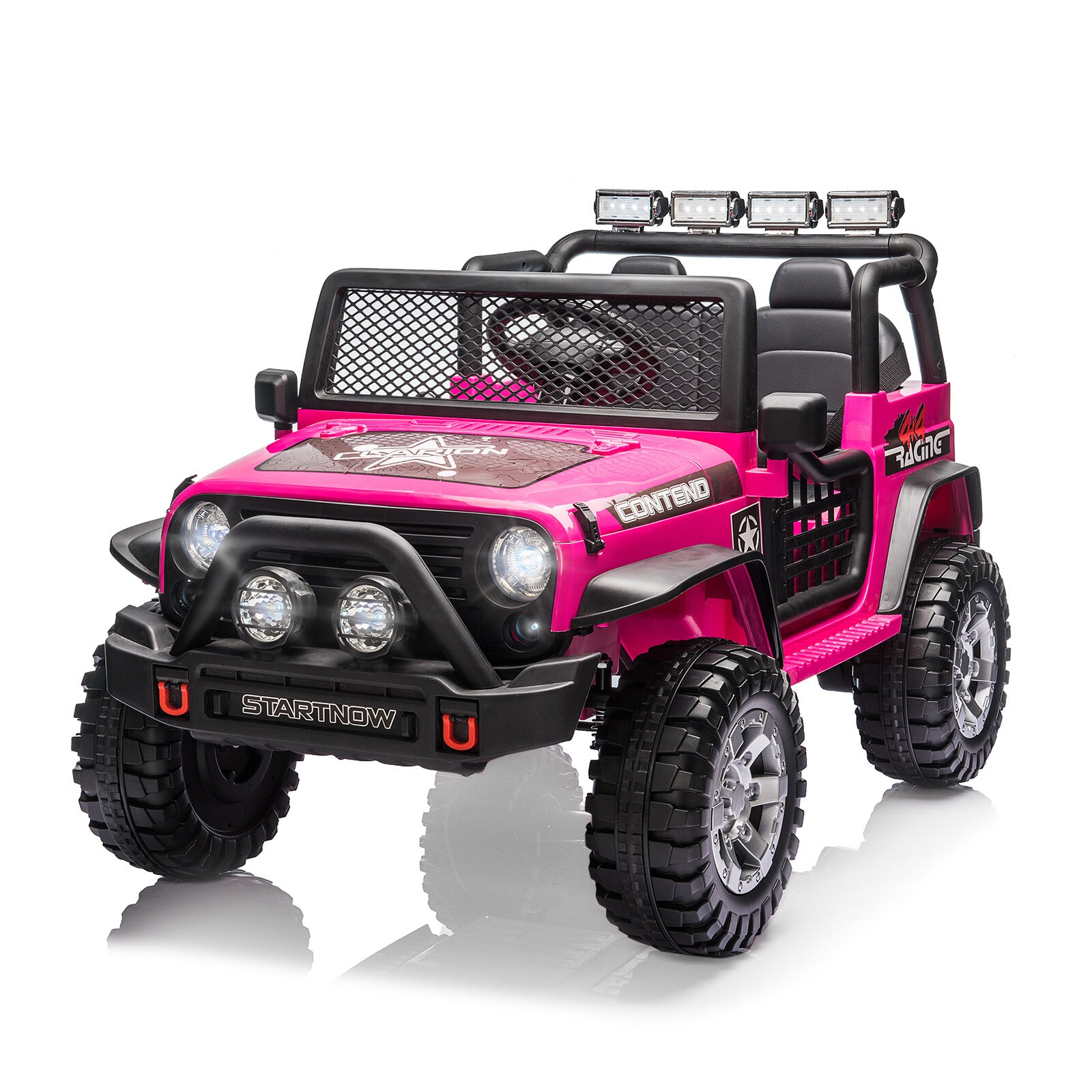 12V Electric Kids Ride-On 2-Seater Jeep Truck with MP3 and Remote Control Trend Times 18