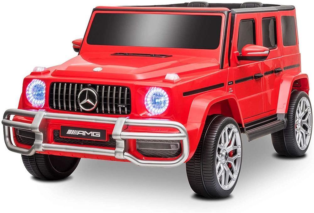 12V Electric Kids Ride-On Car with 2 Seats, MP3 Player, and 2.4G Remote Control in Red Trend Times 5