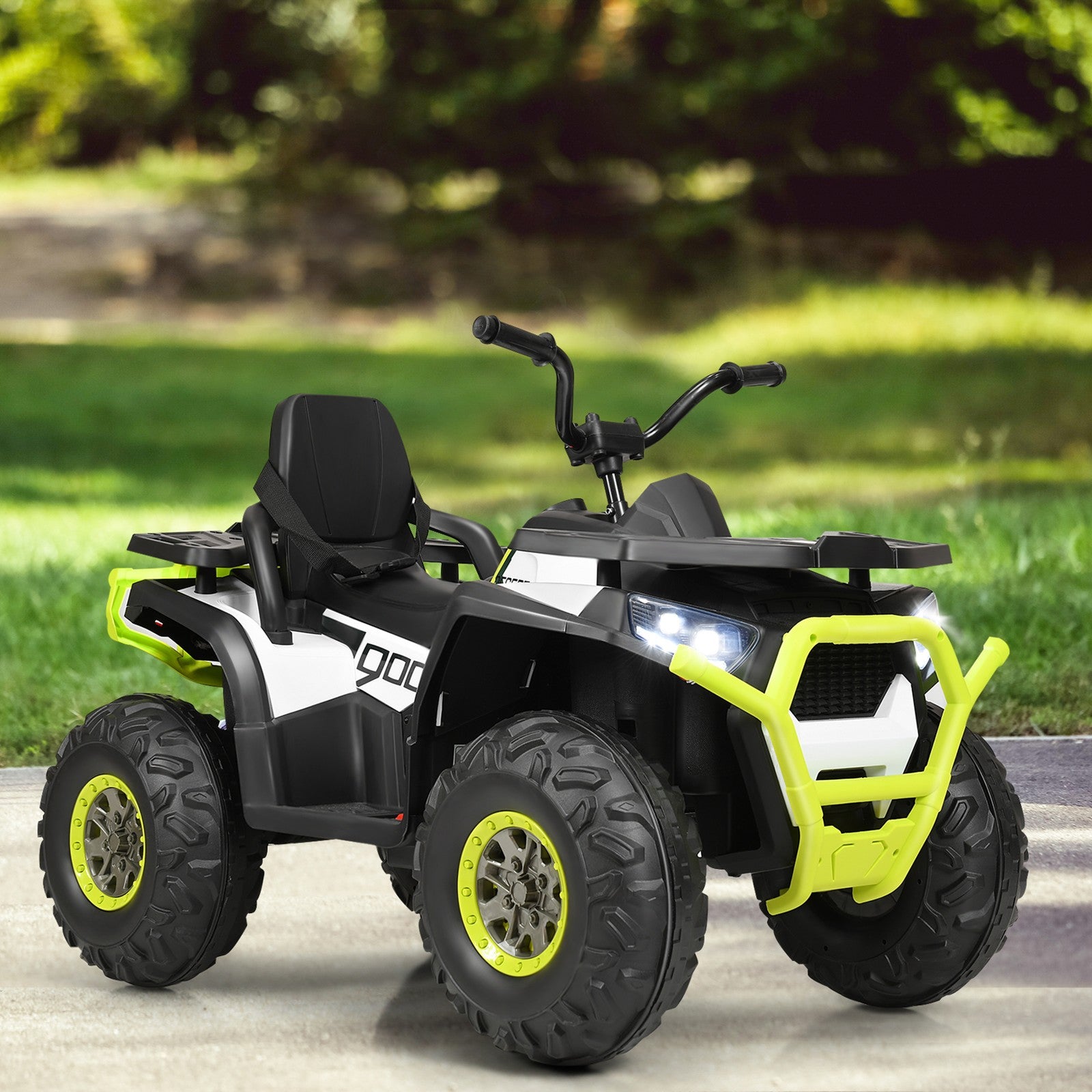 12V Electric Kids Ride-On ATV 4-Wheeler Quad with LED Lights and Music Trend Times 2