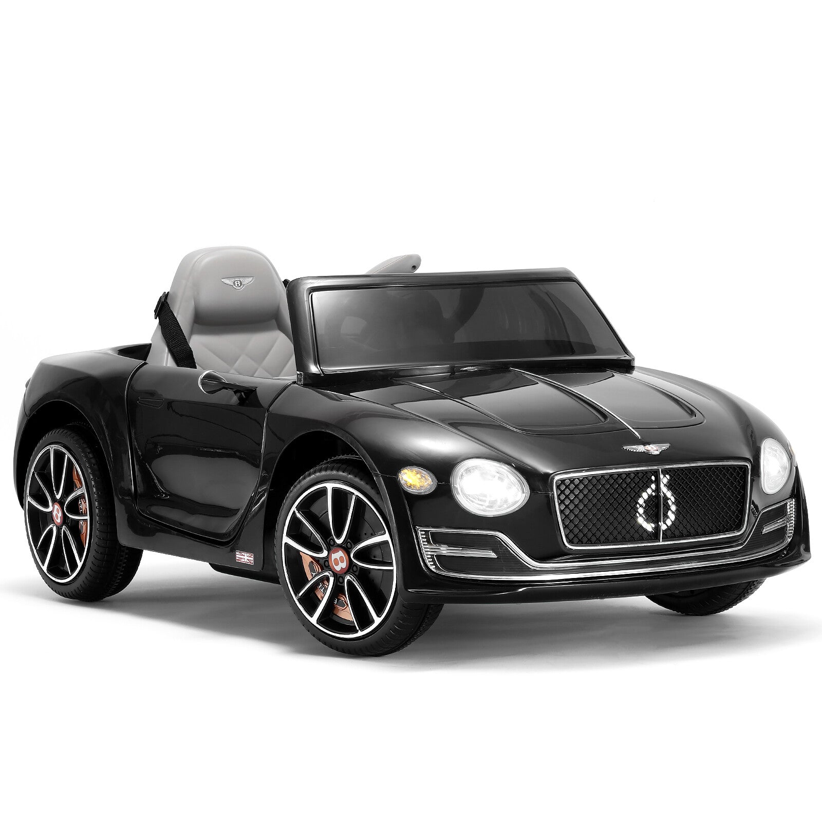 12V Licensed Bentley-Style Electric Ride-On Car for Kids with Remote Control and LED Lights Trend Times 9