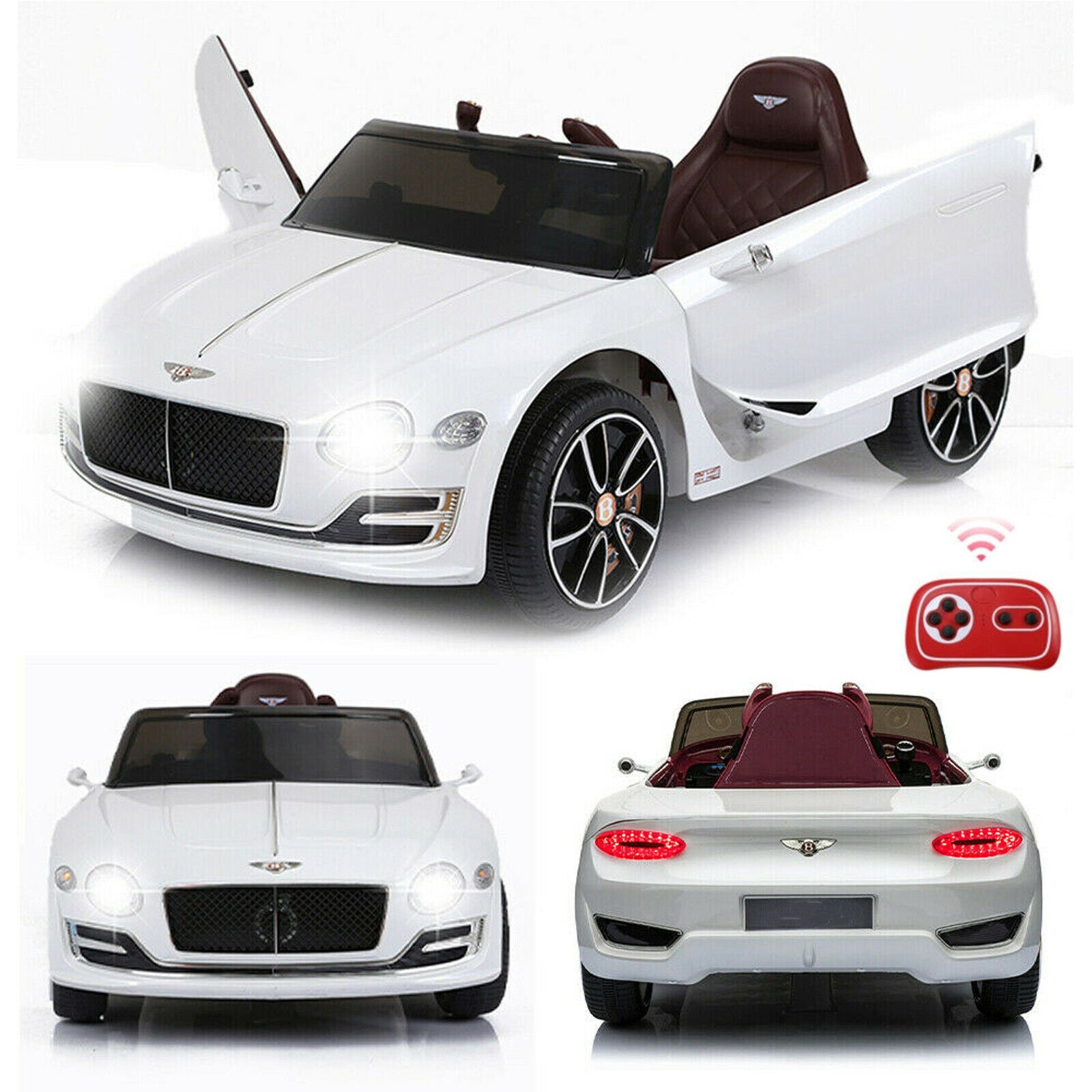 12V Electric Kids Ride-On Car Bentley Style Toy Vehicle with 2 Driving Modes and Music Trend Times Variant 0