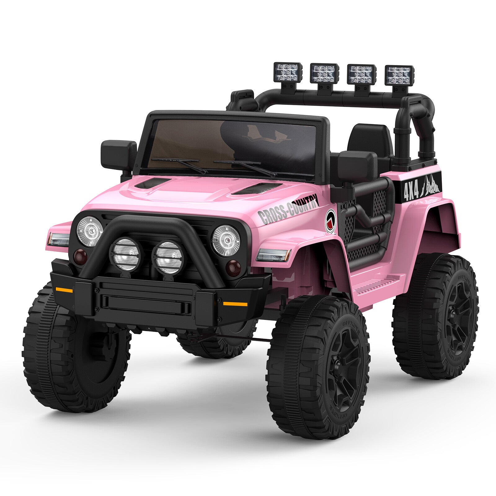 12V Electric Off-Road 4-Wheel Kids Ride-On Car with Remote Control and LED Lights Trend Times 3