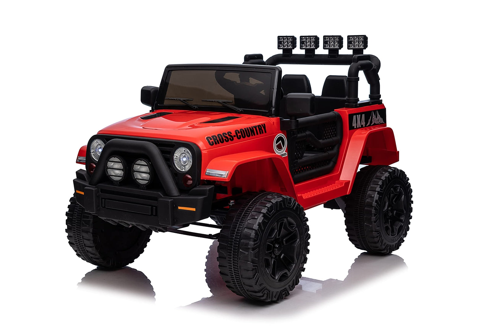 12V Electric Off-Road 4-Wheel Kids Ride-On Car with Remote Control and LED Lights Trend Times Variant 0