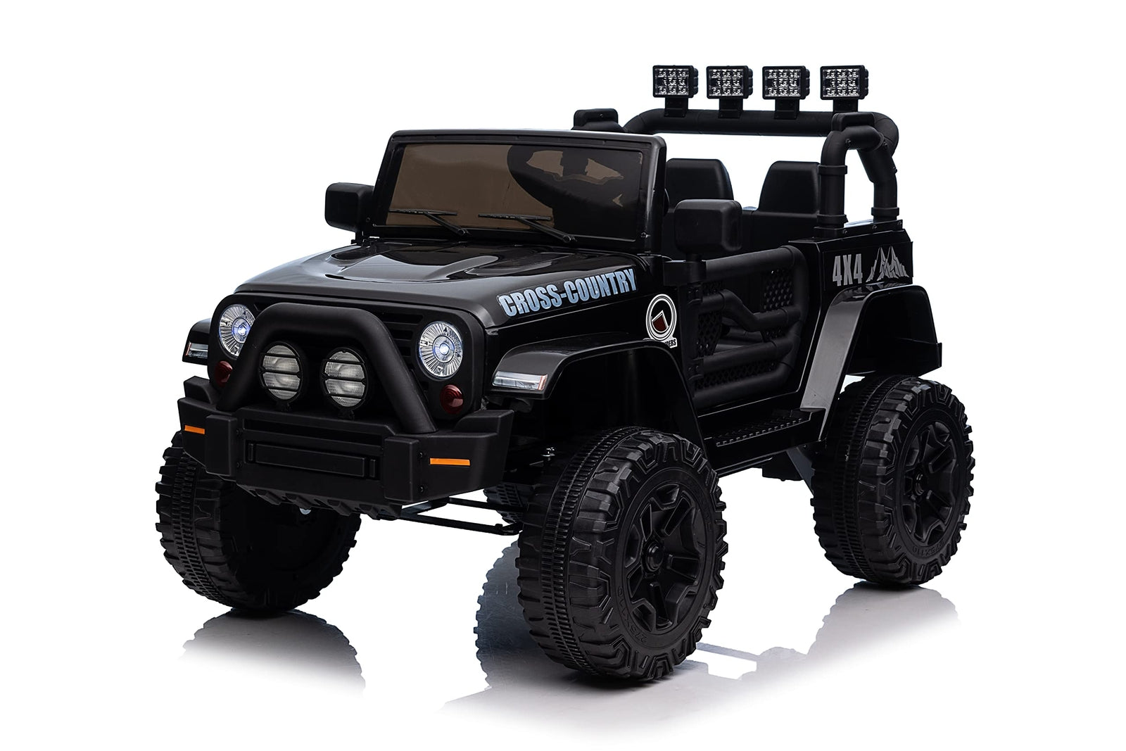 12V Electric Off-Road 4-Wheel Kids Ride-On Car with Remote Control and LED Lights Trend Times Variant 4