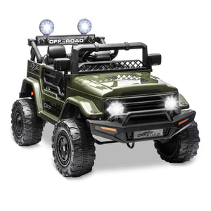 12V Electric Kids Ride-On Jeep Car with Power Wheels, 2-Seater, Music, and Remote Control Trend Times 9