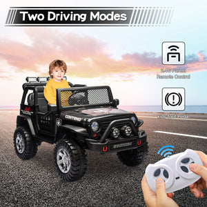 12V Battery-Powered Electric Ride-On Jeep for Kids with Remote Control and MP3 Player Trend Times 15