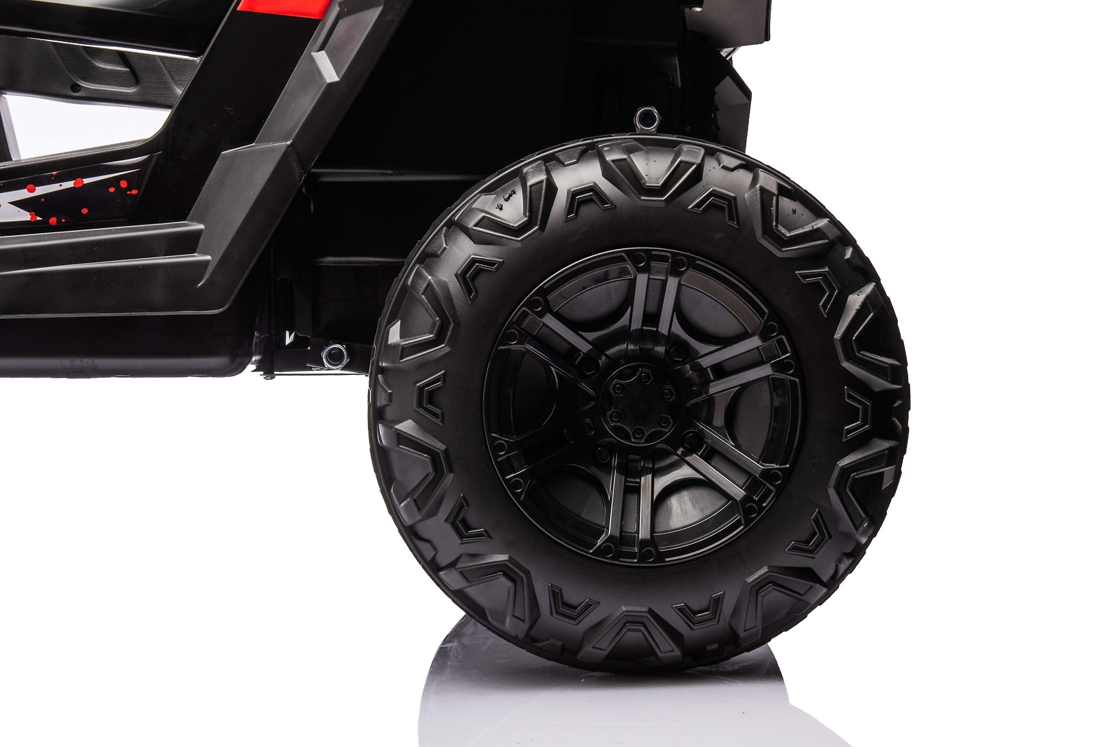 12V Electric Kids Ride-On Off-Road UTV Toy Car with 4 Wheels, Seat Belt, Leather Seat, and Remote Control Trend Times 16