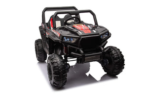12V Electric Kids Ride-On Off-Road UTV Toy Car with 4 Wheels, Seat Belt, Leather Seat, and Remote Control Trend Times 4