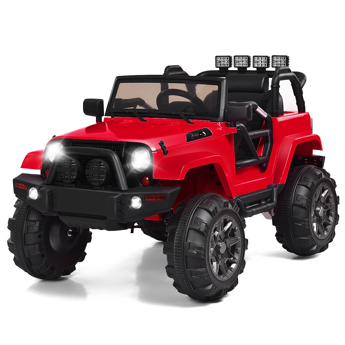 12V Electric Kids Ride-On Truck Car Toy with MP3 Player, LED Lights, and Remote Control Trend Times 4