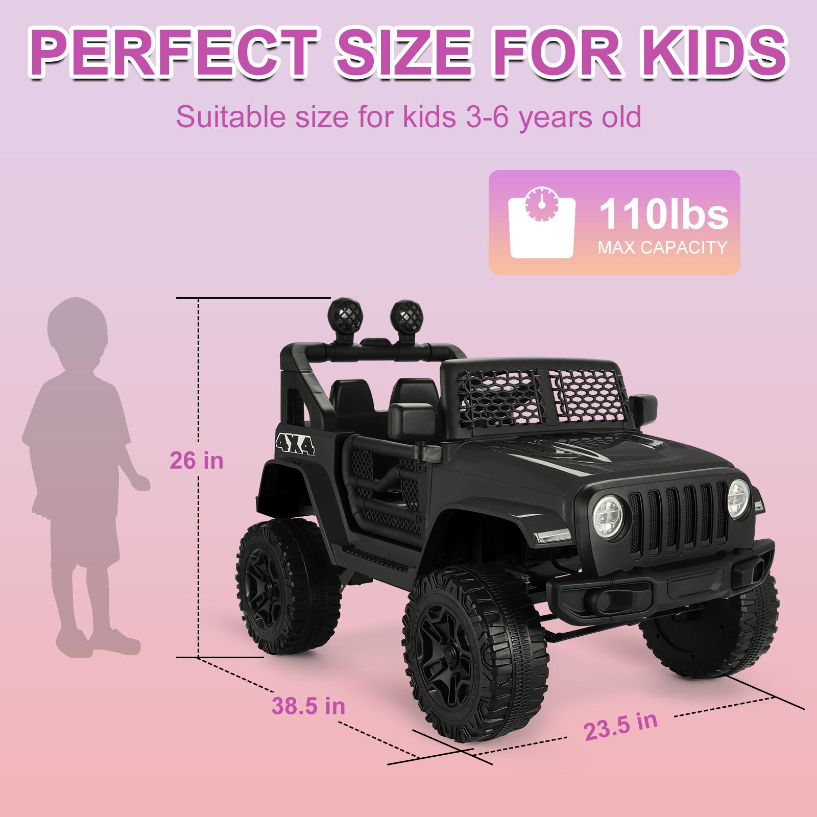 12V Electric Battery-Powered Kids Ride-On Truck with Remote Control and MP3 Player Trend Times 23