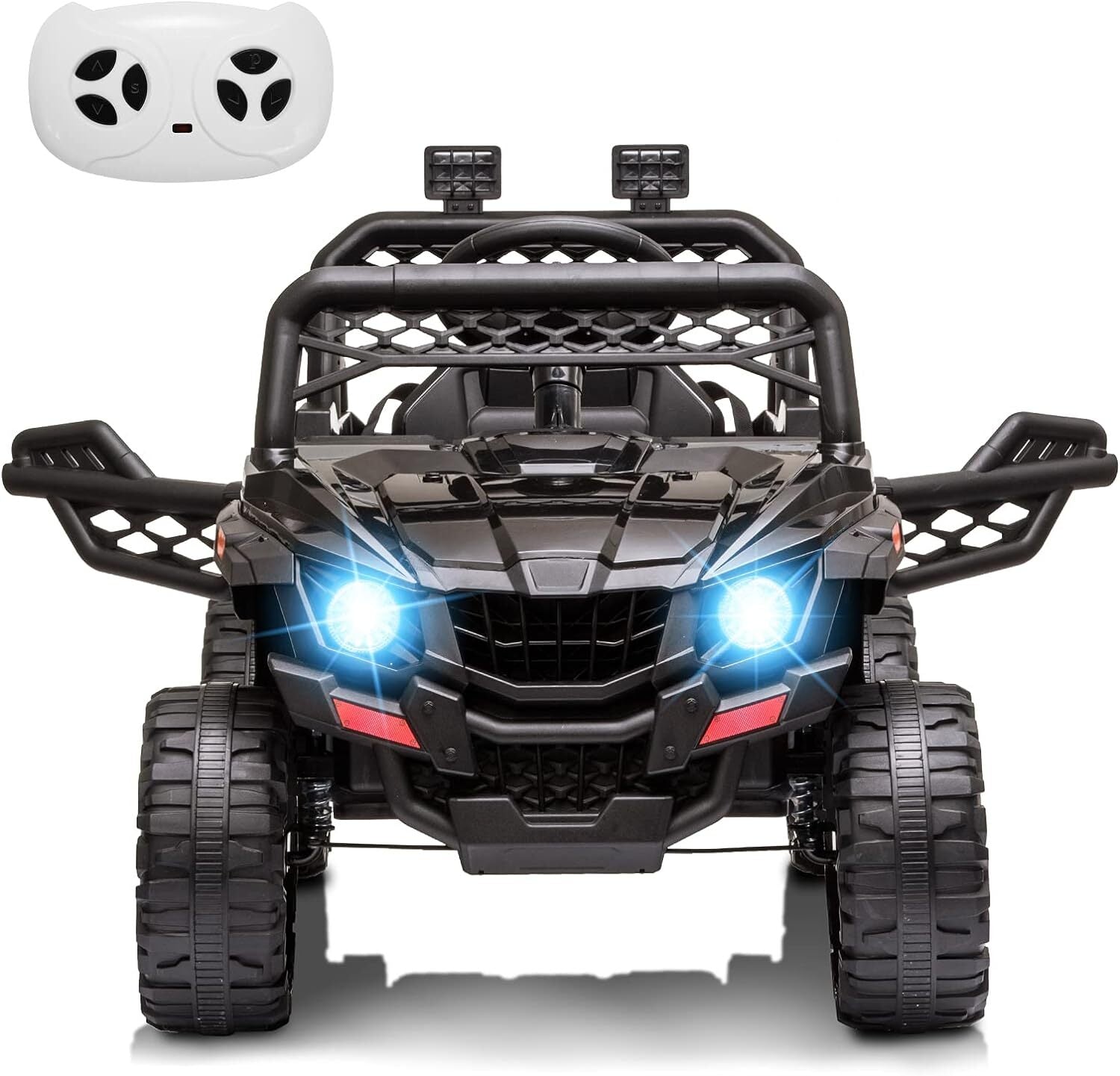 12V Electric Kids Ride-On Truck Toy with 3 Speeds, MP3, LED Lights, and Parent Remote Control Trend Times 14