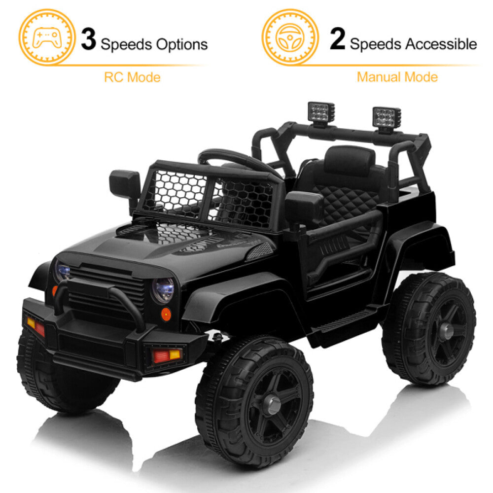 12V Electric Dual-Drive Remote Control Ride-On Truck for Kids Ages 3-5 Trend Times 8