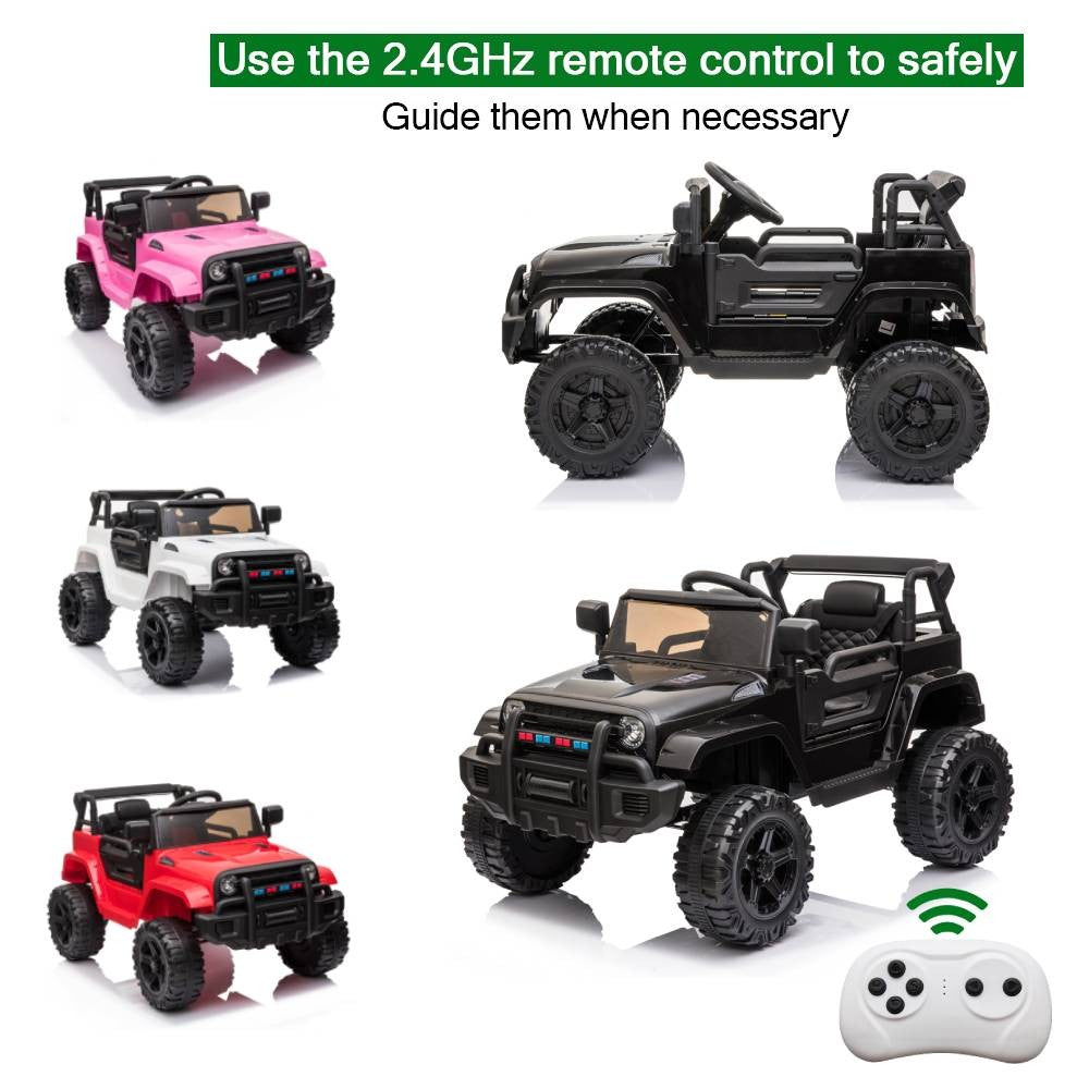 12V Electric Kids Ride-On Truck with Remote Control ASTM Certified Toy Gift Trend Times 4