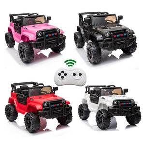 12V Electric Kids Ride-On SUV Truck with 3 Speeds, MP3, LED Lights, and Remote Control Trend Times 1