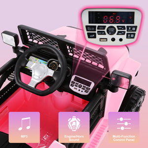 12V Electric Kids Ride-On Truck with Remote Control, MP3 Music, and Lights Trend Times 18