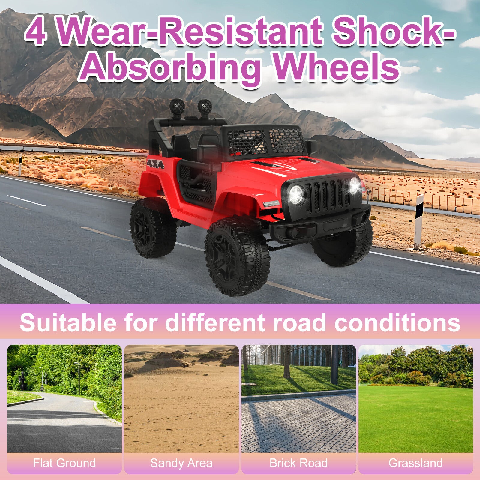 12V Electric Kids Ride-On Truck with Remote Control, MP3 Music, and Lights Trend Times 5