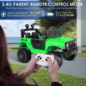 12V Electric Kids Ride-On Truck Toy with MP3, Music, Lights, and Remote Control Trend Times 19
