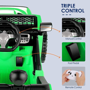 12V Electric Kids Ride-On Truck Toy with MP3, Music, Lights, and Remote Control Trend Times 20
