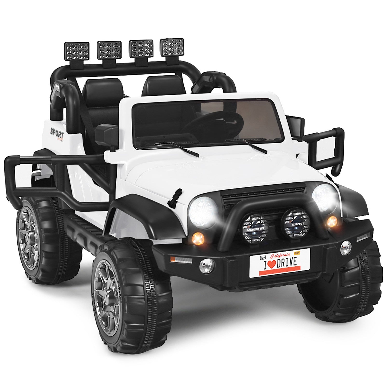 12V Electric Kids Ride-On Car with Remote Control, Storage Box, and Music Trend Times 0