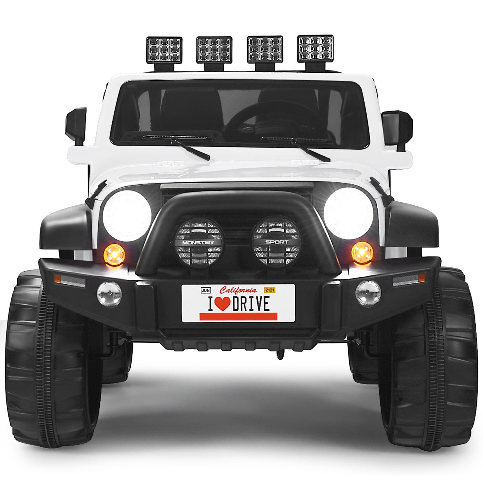 12V Electric Kids Ride-On Car with Remote Control, Storage Box, and Music Trend Times 4